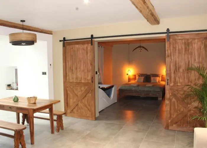 Superbe Appartement Avec Jacuzzi Et Jardin Prive